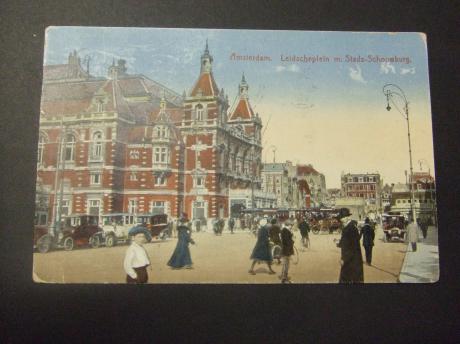 Amsterdam Leidscheplein met Stadsschouwburg